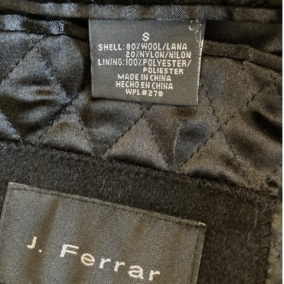 Wool blend coat for men with warm lining and double collar. - Picture 8 of 9